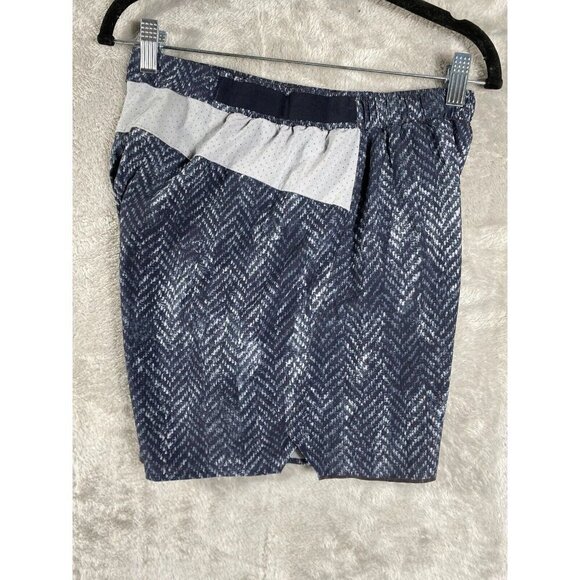 LULULEMON BHMI Grey Black Lightweight Surge Shorts 5" Lined Men's M - Picture 14 of 16